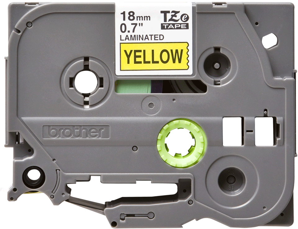 TZE641 BROTHER PT Schriftband 18mm gelb