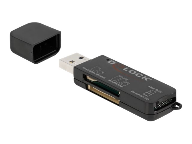 SuperSpeed USB Card Reader fuer SD Micro SD MS Speicherkarten