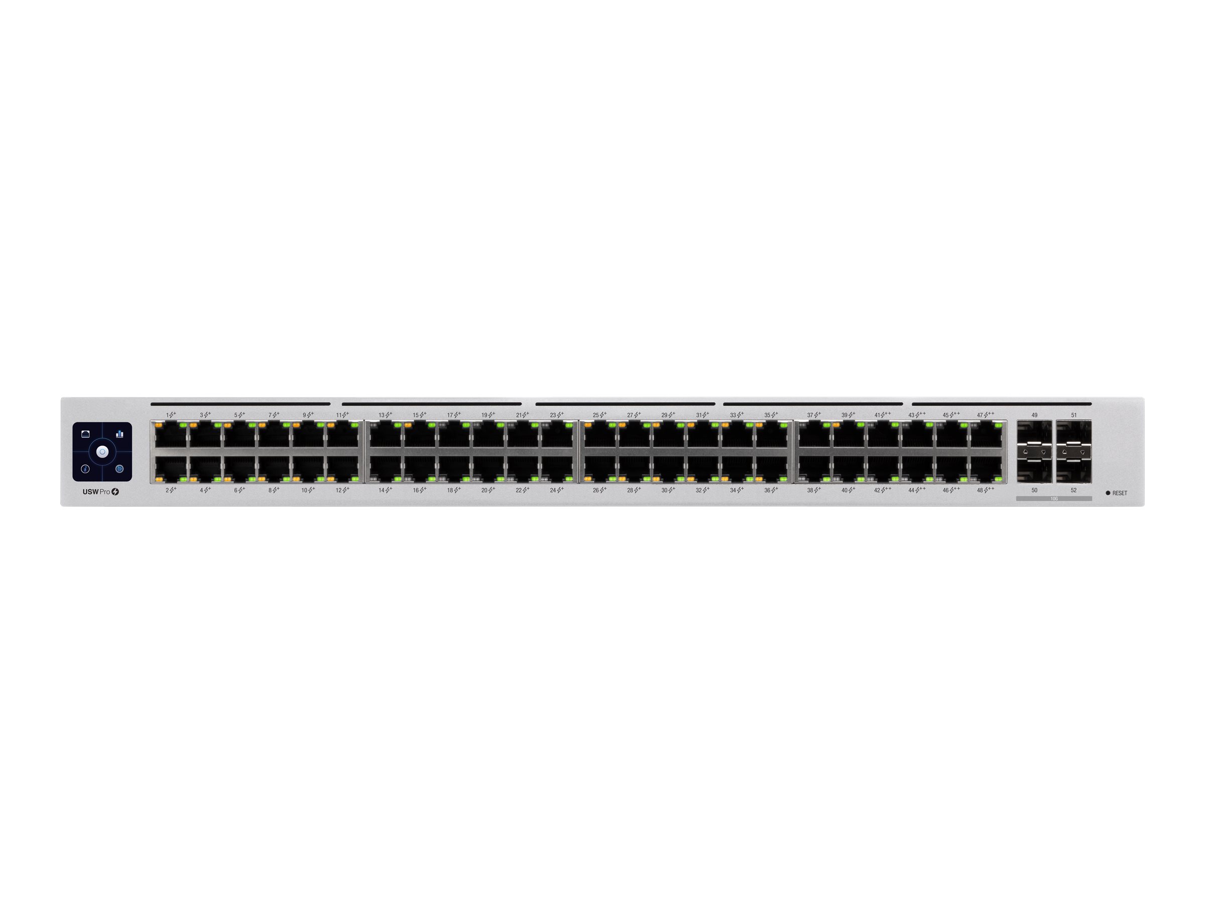 UBIQUITI USWPRO48POE UniFi Switch 48 600W 48 Gigabit RJ45 Ports 4SFP Ports PoE