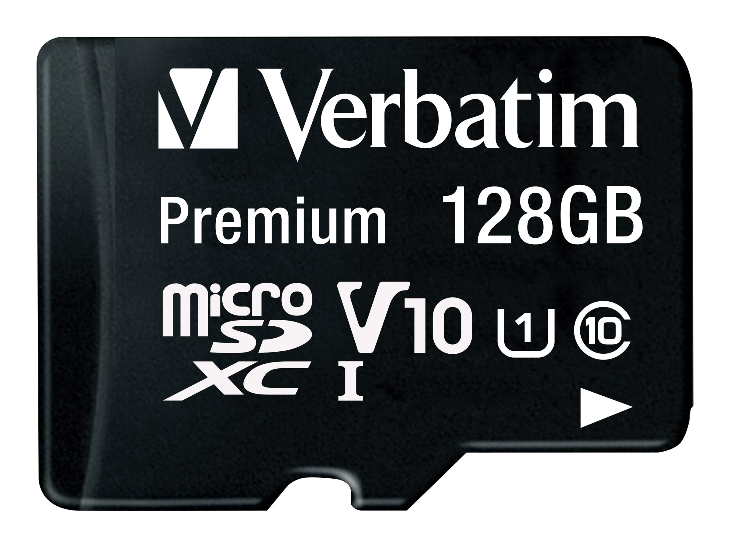 Verbatim microSDXC Speicherkarte 128 GB UHS-I Premium Class 10 + SD Adapter