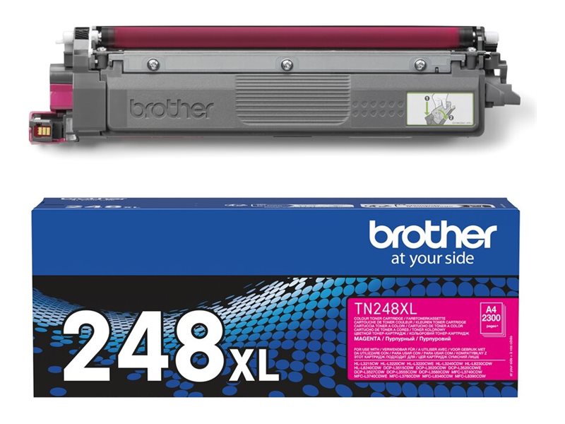 Brother Jumbo-Toner TN-248XLM Magenta (ca. 2.300 Seiten)