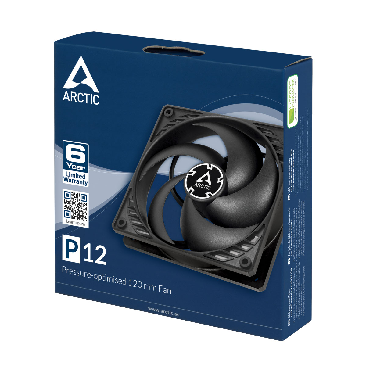 120mm Arctic P12 blackblack
