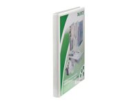 6 LEITZ Praesentationsringbuecher 2-Ringe weiss 2,9 cm DIN A4