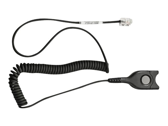 EPOS CSTD 01 Adapterkabel EasyDisconnect (QD) auf RJ-9 gewendelt Code 01 EPOS CSTD 01 Adapterkabel EasyDisconnect (QD) auf RJ-9 gewendelt Code 01