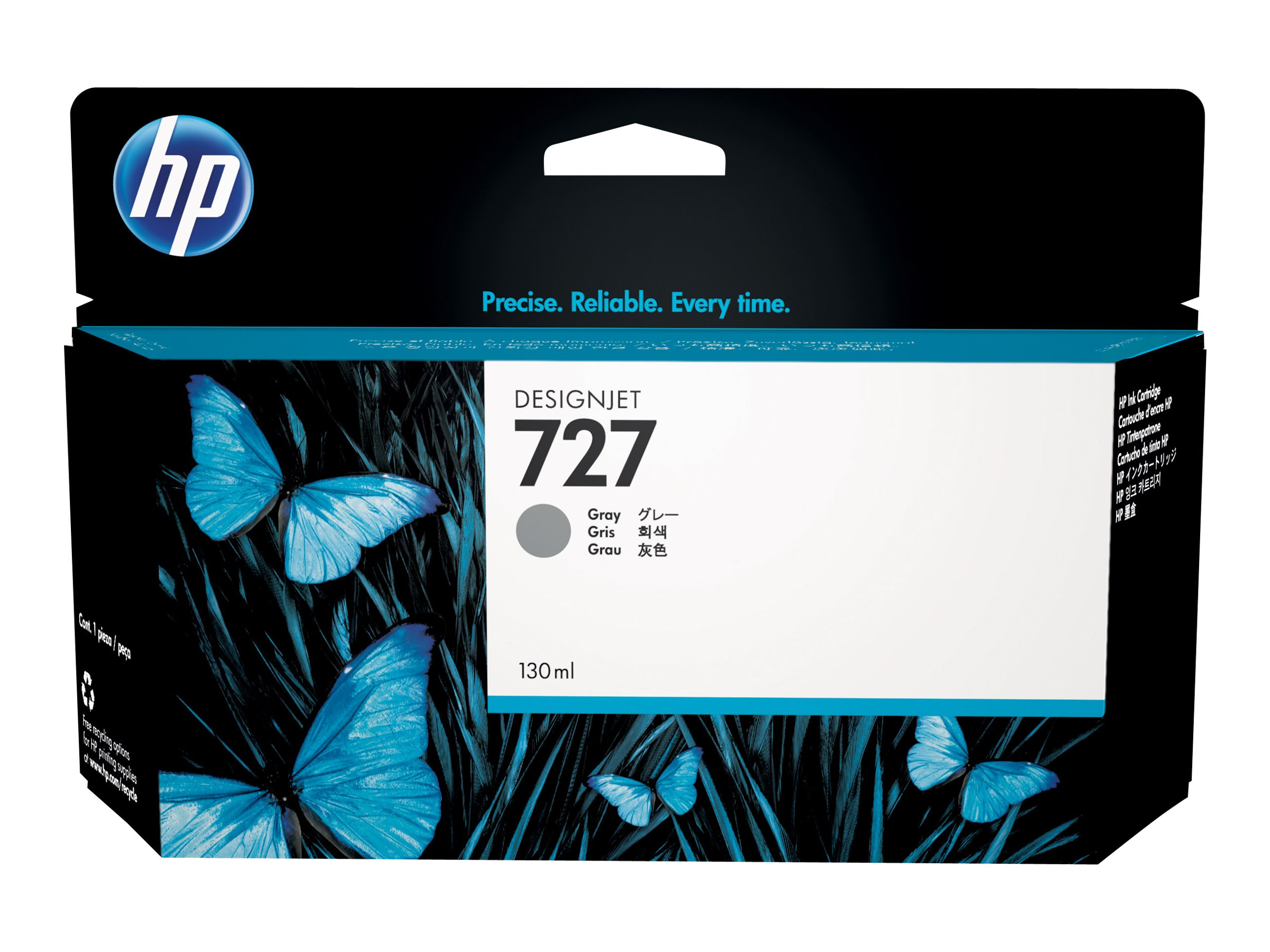 HP 727 Original Tinte grau Standardkapazitaet 130 ml 1er-Pack HP 727 Original Tinte grau Standardkapazitaet 130 ml 1er-Pack