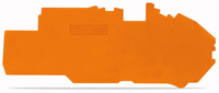 Wago Abschluss-/Zwischenplatte 2016-7792 orange