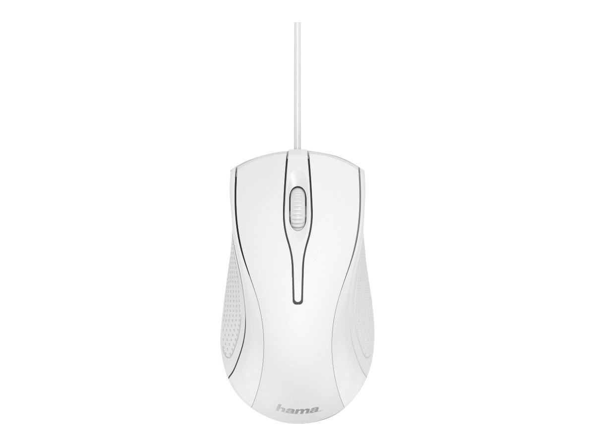 hama MC-200 Maus kabelgebunden weiss hama MC-200 Maus kabelgebunden weiss