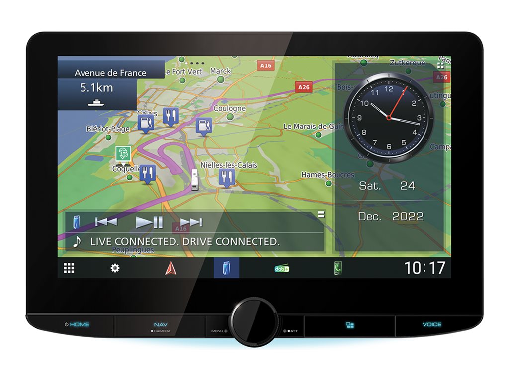JVC DNR992RVS USB BT Navigation 10,1″ HD Display