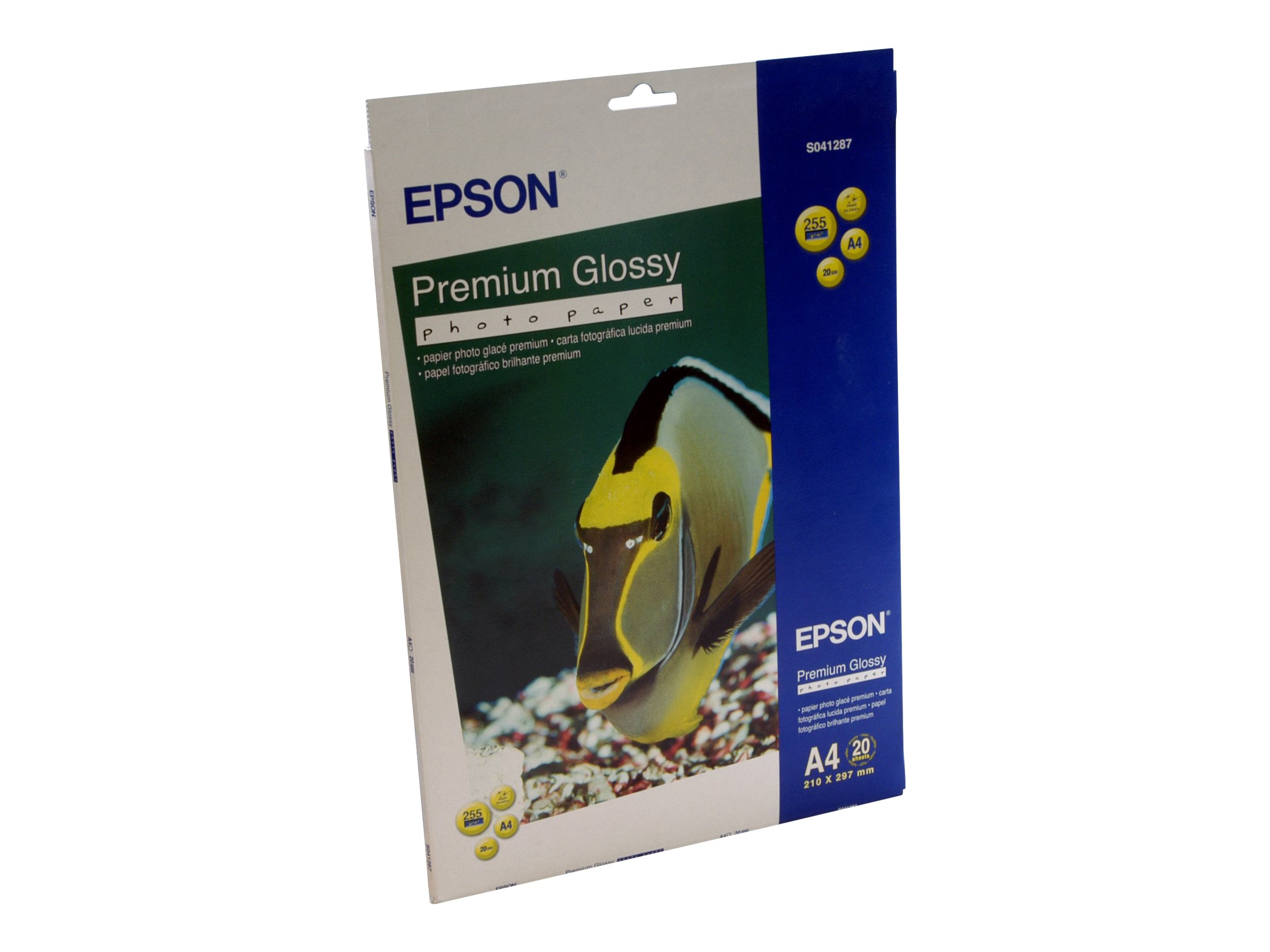 EPSON Fotopapier premium glossy A4 20BBlatt