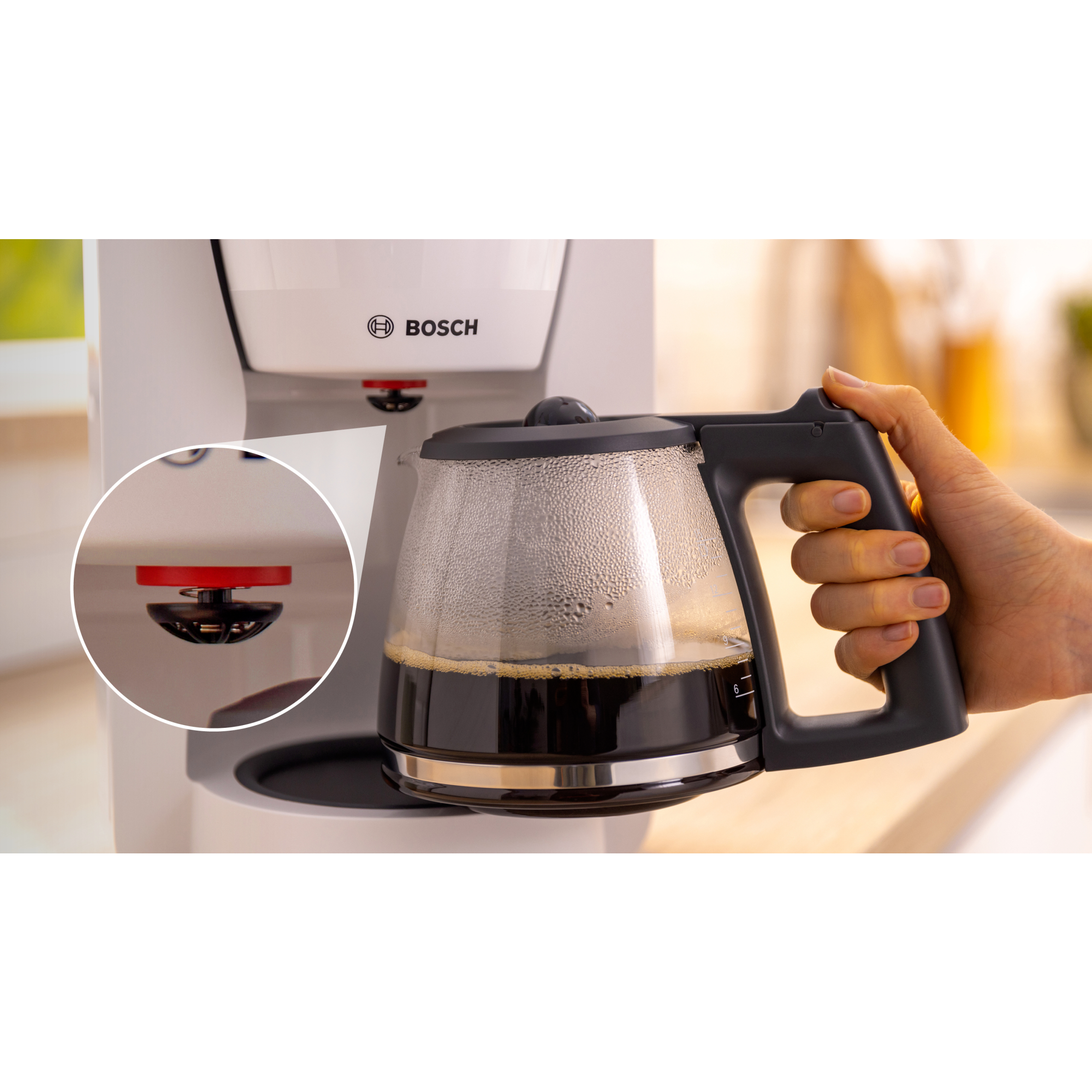 Bosch Kaffeeautomat TKA2M111 MyMoment weiss