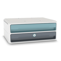 CEP Office Solution 9-111S Grau 2 Schubladen DIN A4