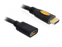 DELOCK Verlngerungskabel High Speed HDMI mit Ethernet Verlngerung HDMI A Stecker HDMI A Buchse 2m