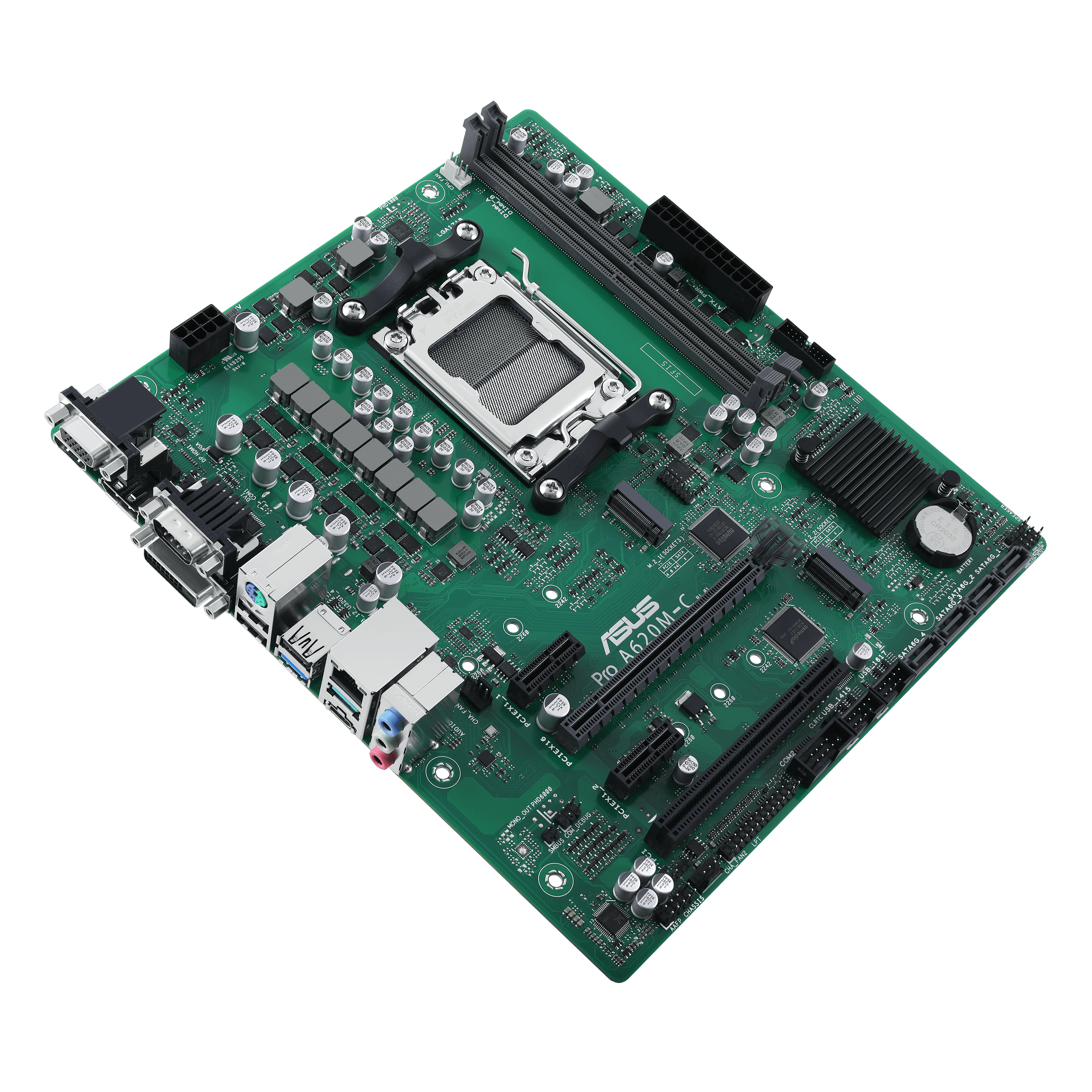 ASUS PRO A620MCCSM AM5 2xDDR5 mATX MB 4xSATA 2xM2