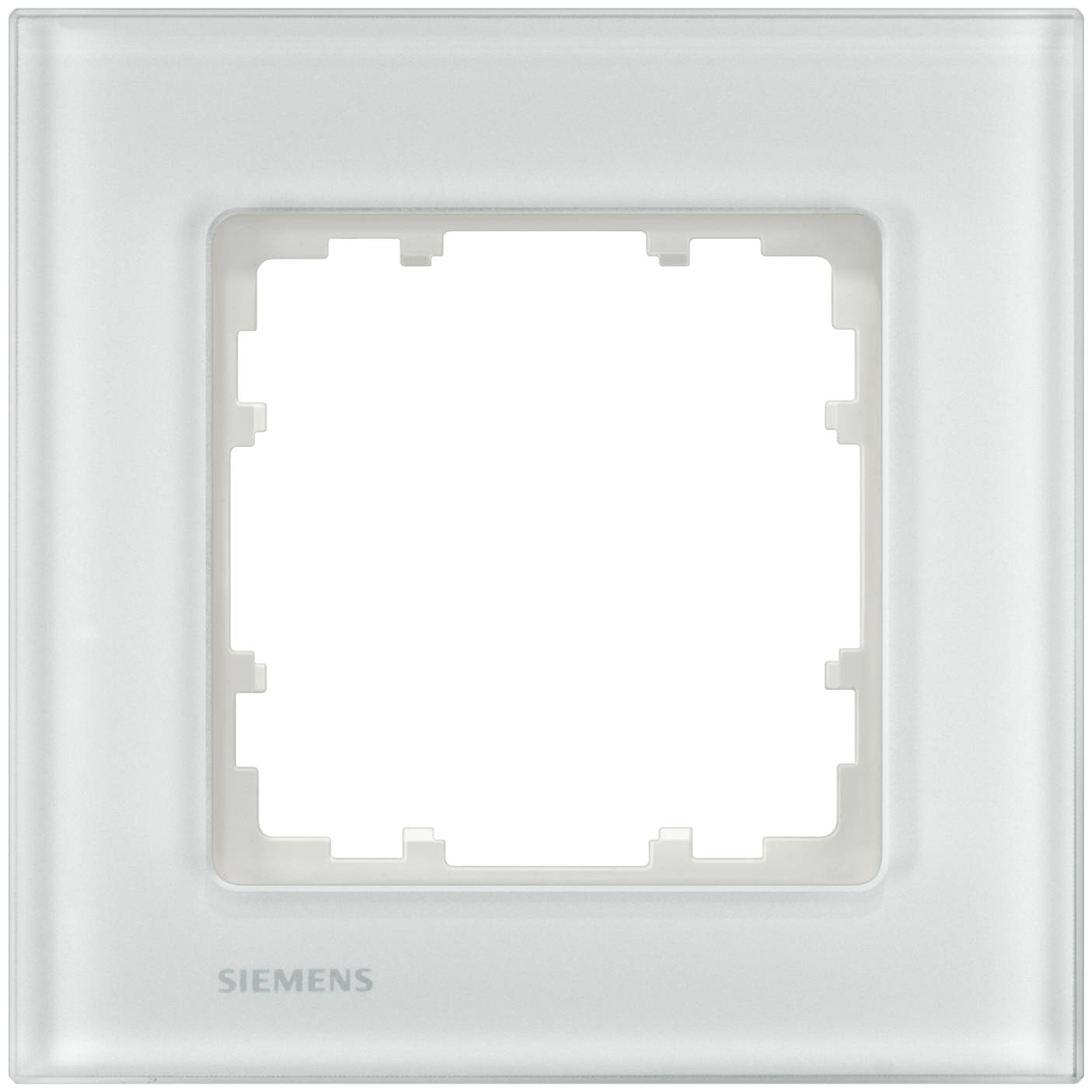 Siemens Rahmen 5TG1201-1 1fach Glas weiss Siemens Rahmen 5TG1201-1 1fach Glas weiss