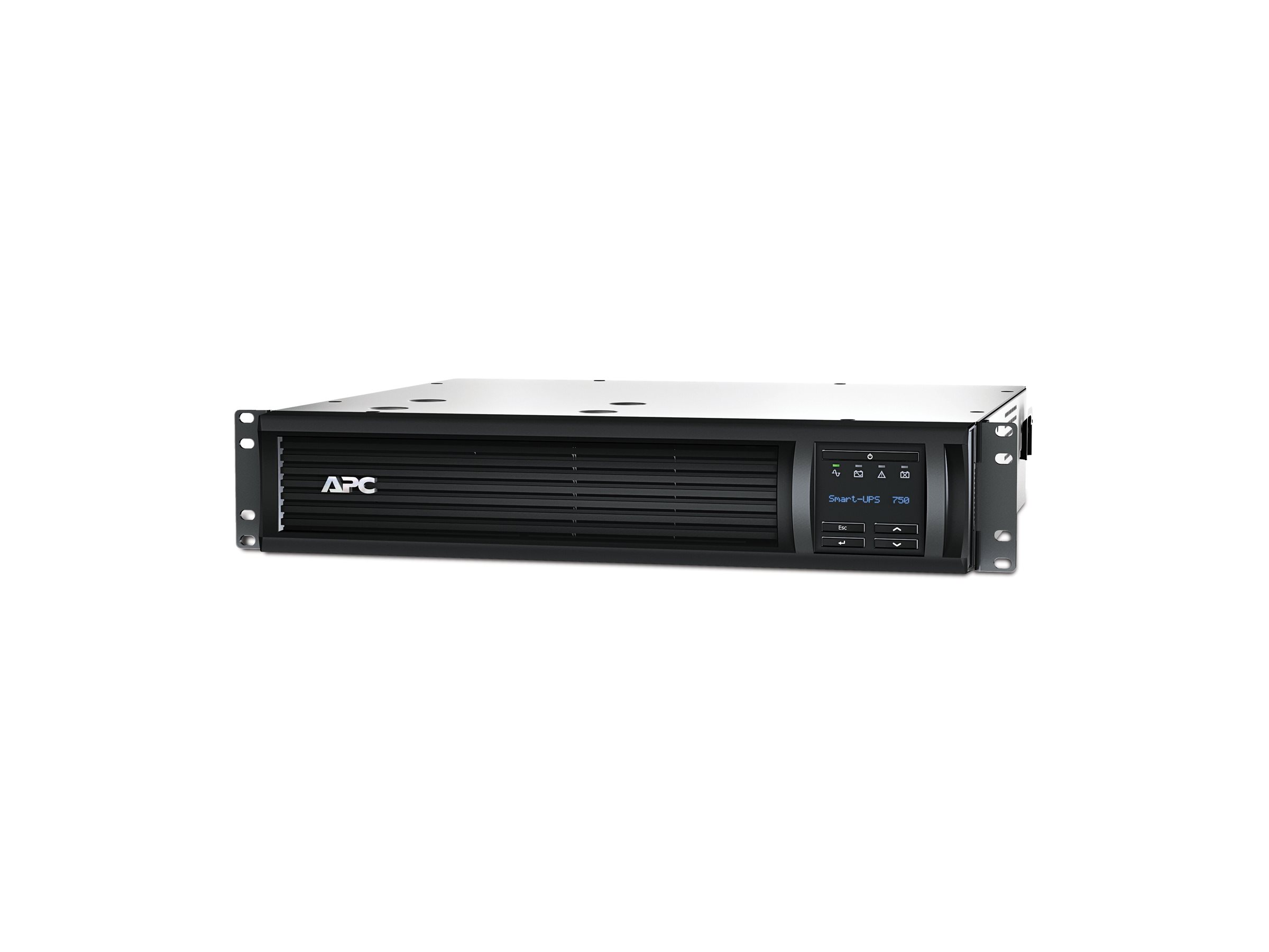 APC Smart-UPS 750VA LCD 230V RM 2U SmartSlot USB 5min Runtime 500W with SmartConnect