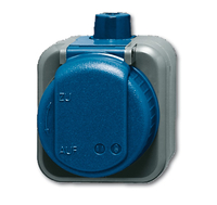 Busch-Jaeger AP-Steckdose SCHUKO 2300 EWDI