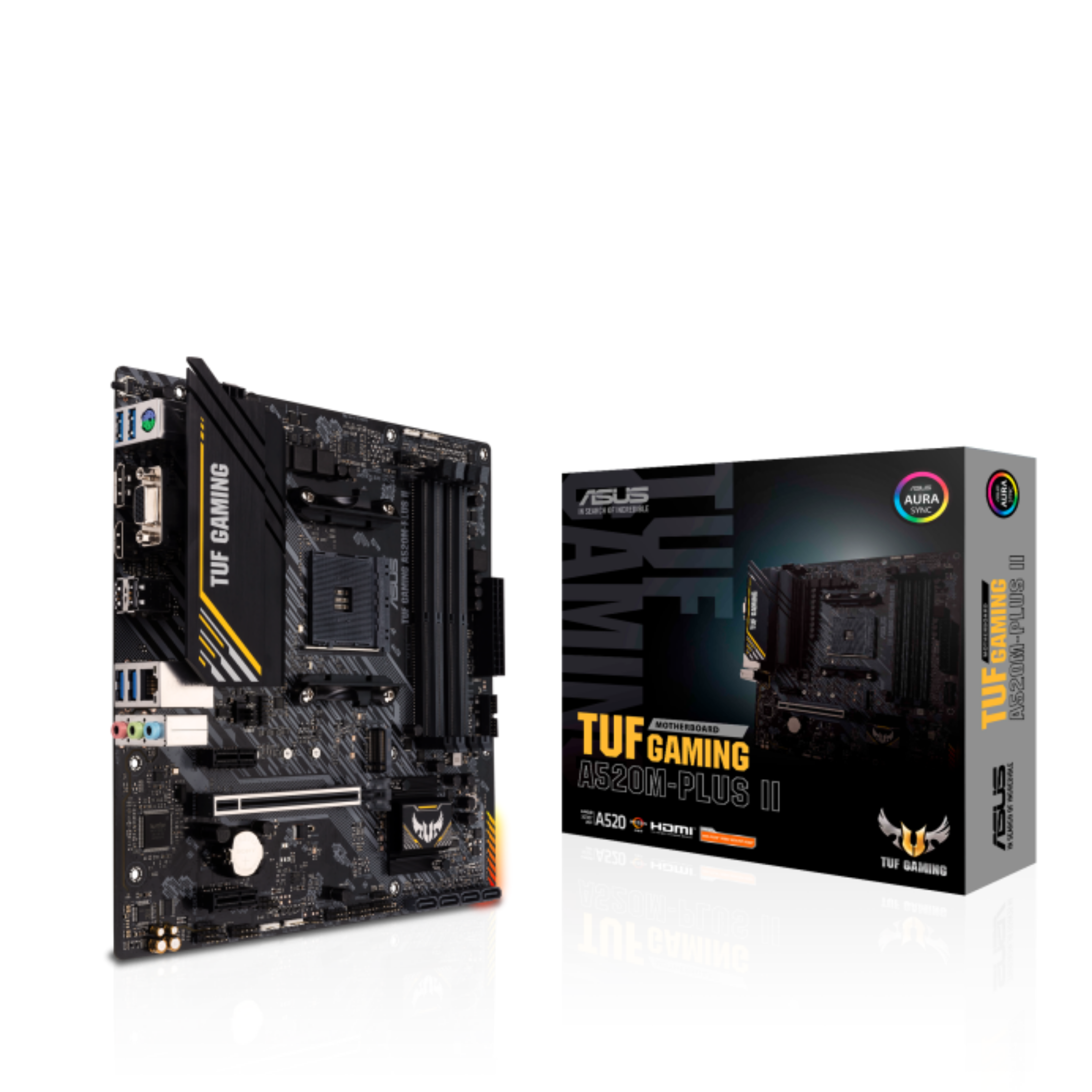 ASUS TUF GAMING A520MPLUS II AMD A520 microATX 4DDR4