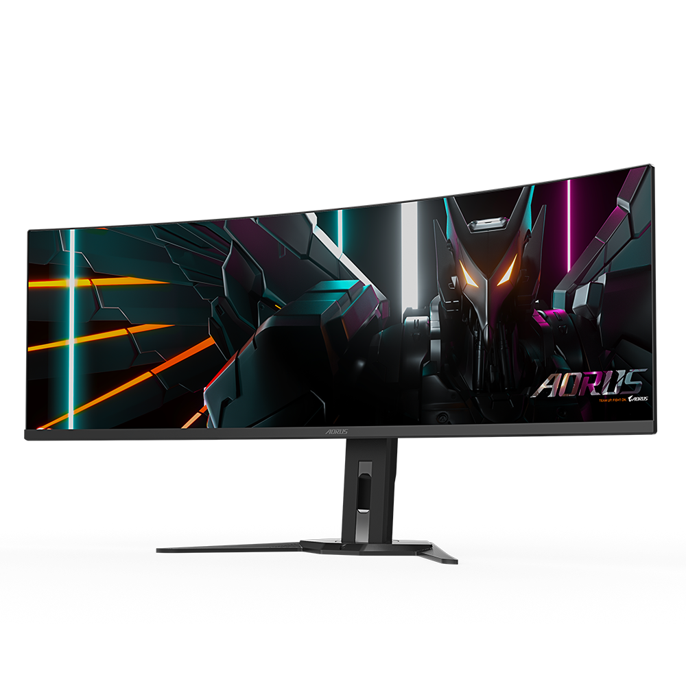 GIGABYTE AORUS CO49DQ 124,4cm 49Zoll DQHD TFT monitor 5120x1440 250cdm2 2xHDMI 21 1xDP 14