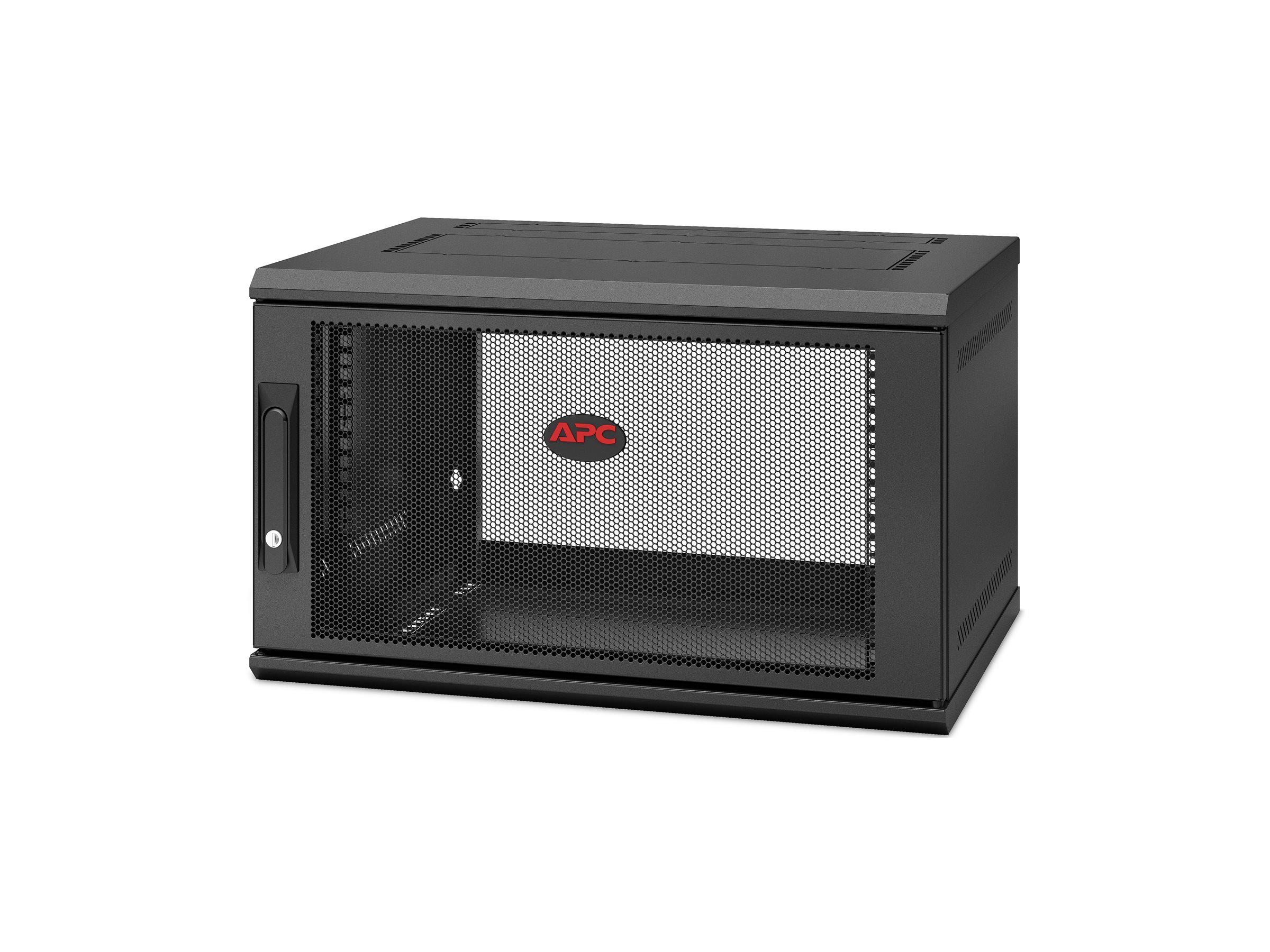 APC NetShelter WX 6U Single Hinged Wall-mount Enclosure 400mm Deep APC NetShelter WX 6U Single Hinged Wall-mount Enclosure 400mm Deep