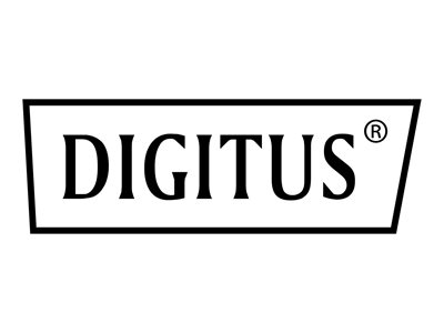 DIGITUS 2HE Kabelführungsbügel 44x100mm Schwarz 10 Stück