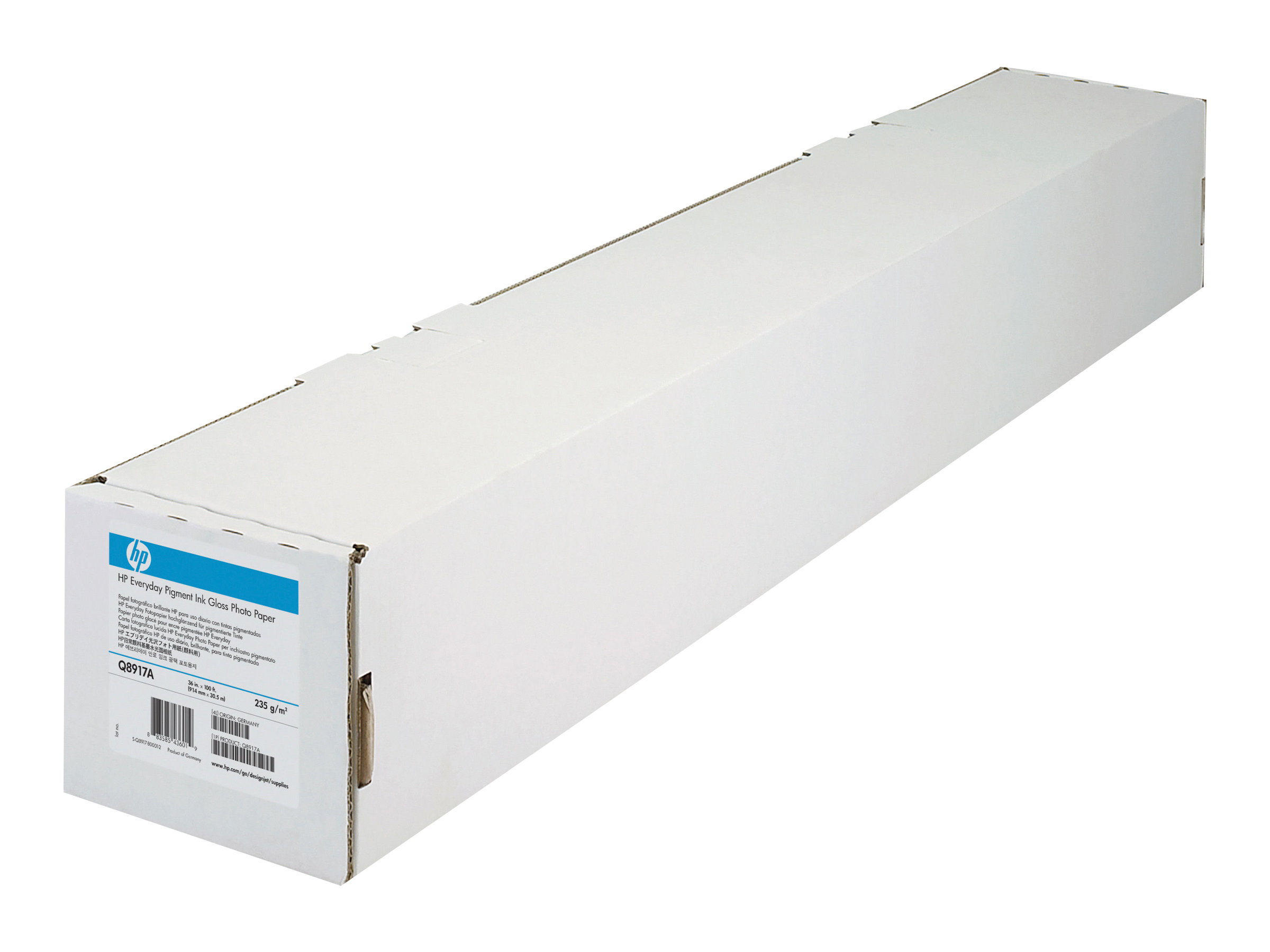 HP Everyday Instant-dry gloss Foto Papier 235g/m2 914mm x 30.5m 1 Rolle 1er-Pack HP Everyday Instant-dry gloss Foto Papier 235g/m2 914mm x 30.5m 1 Rolle 1er-Pack