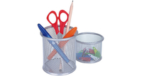 WEDO Stiftehalter-Set silber Metall, lackiert 8,0 / 6,0 x 8,0 / 6,0 x 8,5 / 4,8 cm WEDO Stiftehalter-Set silber Metall, lackiert 8,0 / 6,0 x 8,0 / 6,0 x 8,5 / 4,8 cm