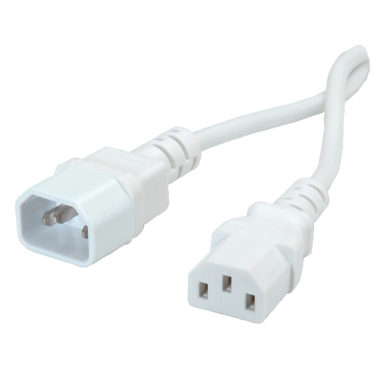 APPARATEVERBKABEL WEISS 1 8M