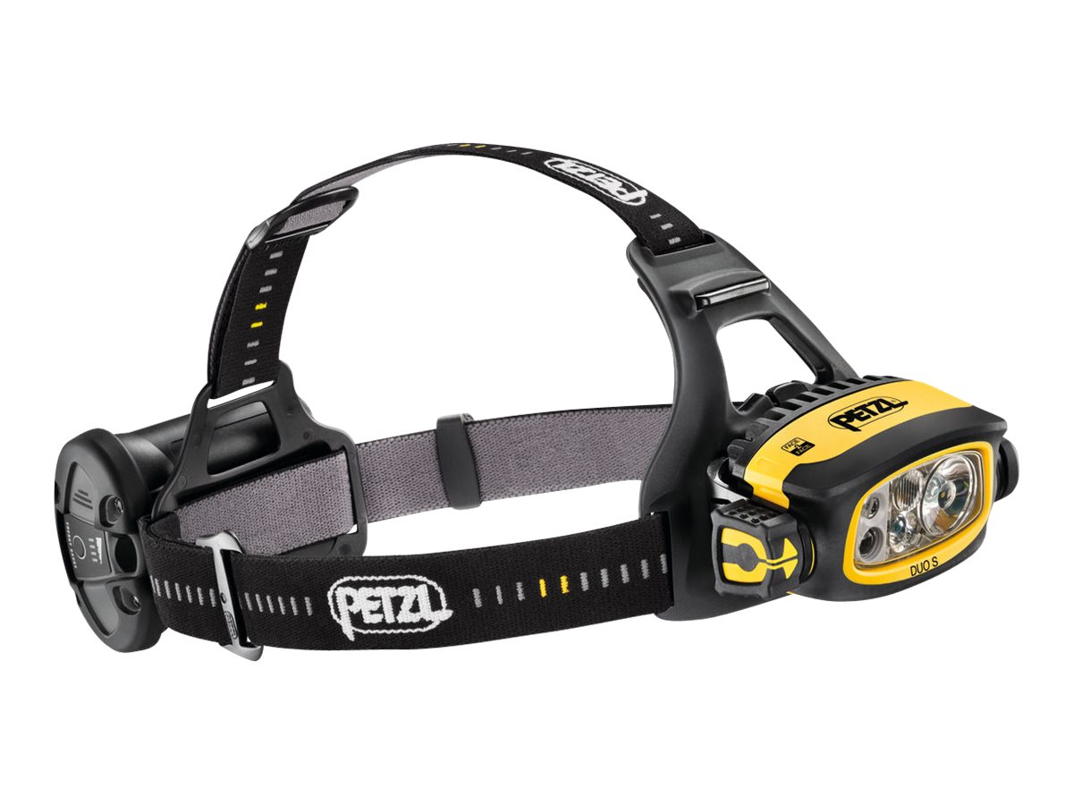 Petzl E80CHR Duo S Headlamp Black/Yellow
