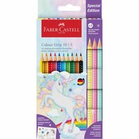 FABER-CASTELL Colour Grip Buntstifte farbsortiert, 13 St. FABER-CASTELL Colour Grip Buntstifte farbsortiert, 13 St.