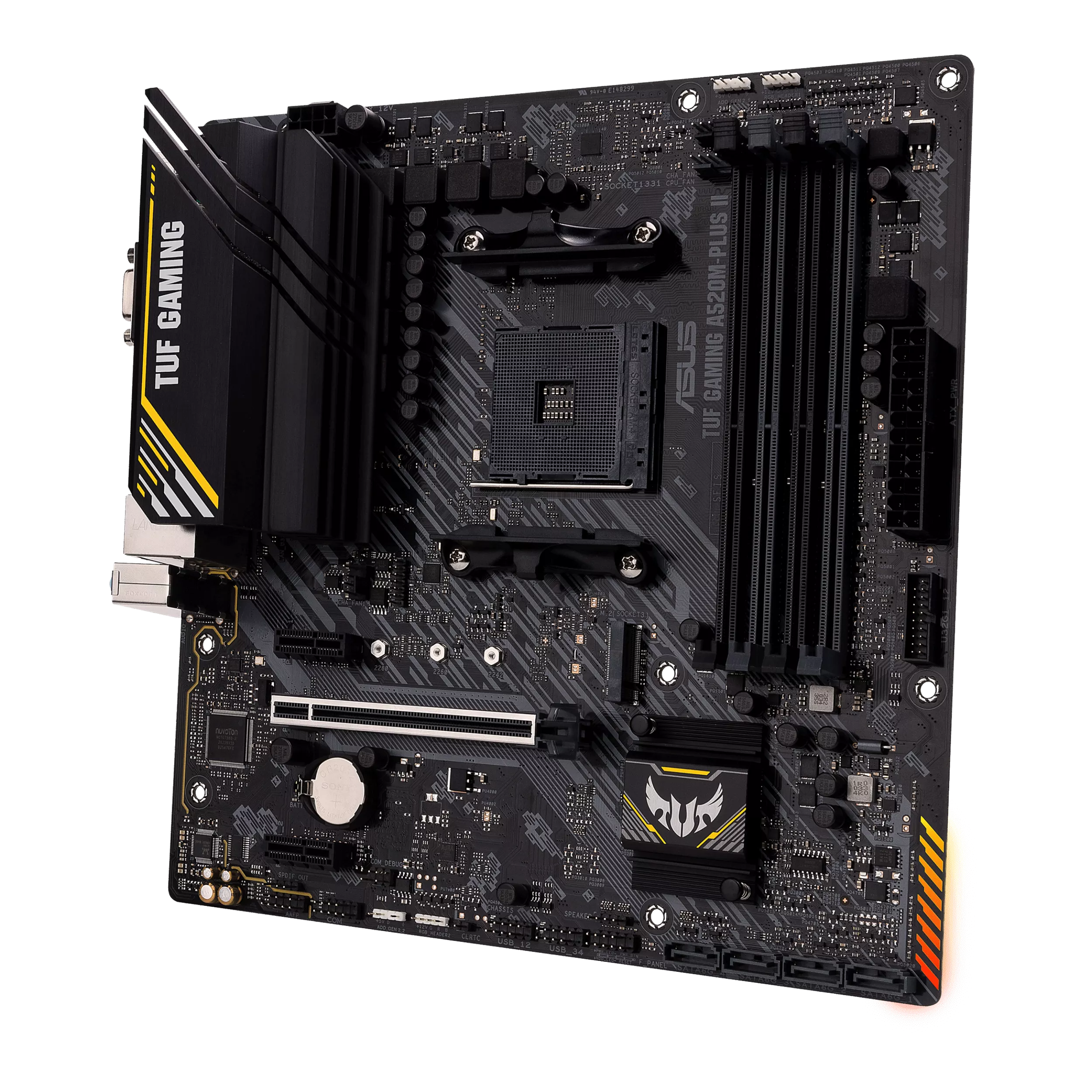 ASUS TUF GAMING A520MPLUS II AMD A520 microATX 4DDR4