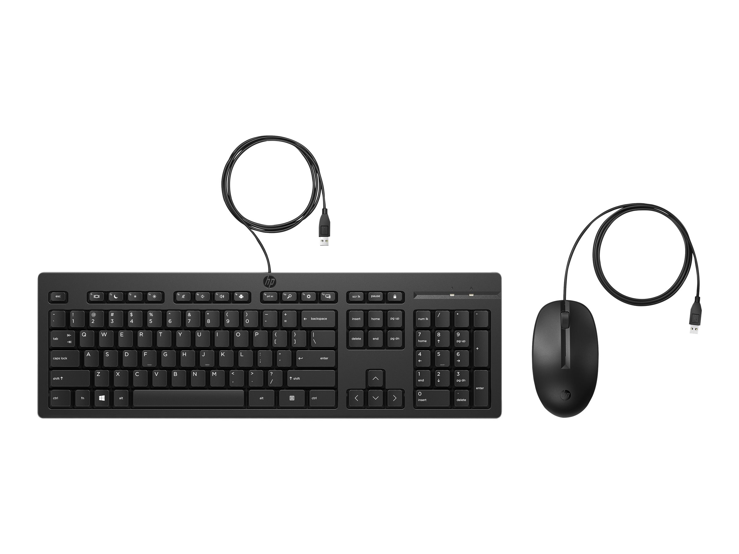 HP 225 Wired Mouse and KB (DE)