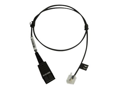 Jabra Anschlusskabel QD auf RJ45 glatt 50cm