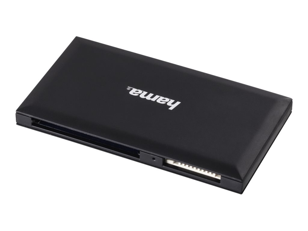 hama Multi-microSD, SD, Memory Stick, Compact Flash-Kartenleser schwarz