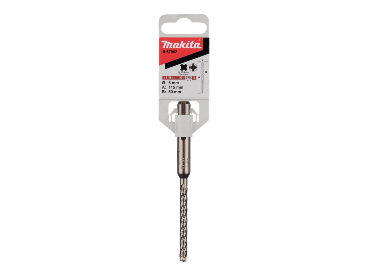 makita NEMESIS II B-57962 Hammerbohrer, Ã 6,0 mm, 1 St. makita NEMESIS II B-57962 Hammerbohrer, Ã 6,0 mm, 1 St.