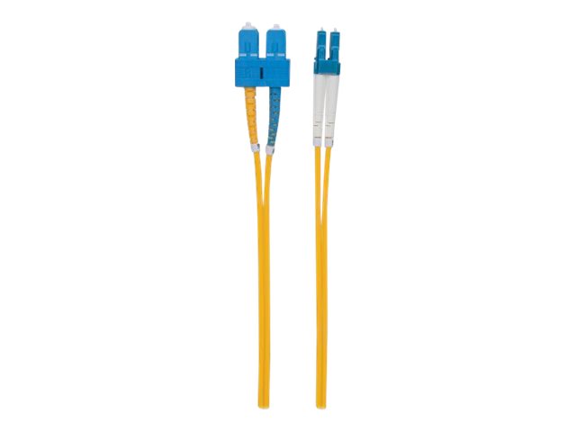 INTELLINET LWL Kabel LC/SC OS2 3m gelb 9/125um Duplex Singlemode INTELLINET LWL Kabel LC/SC OS2 3m gelb 9/125um Duplex Singlemode