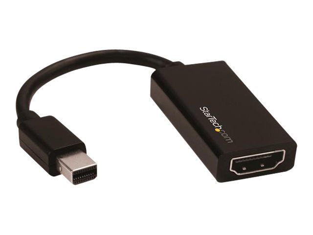 STARTECH.COM Mini DisplayPort to HDMI Adapter - 4K mDP to HDMI Converter - UHD 4K 60Hz