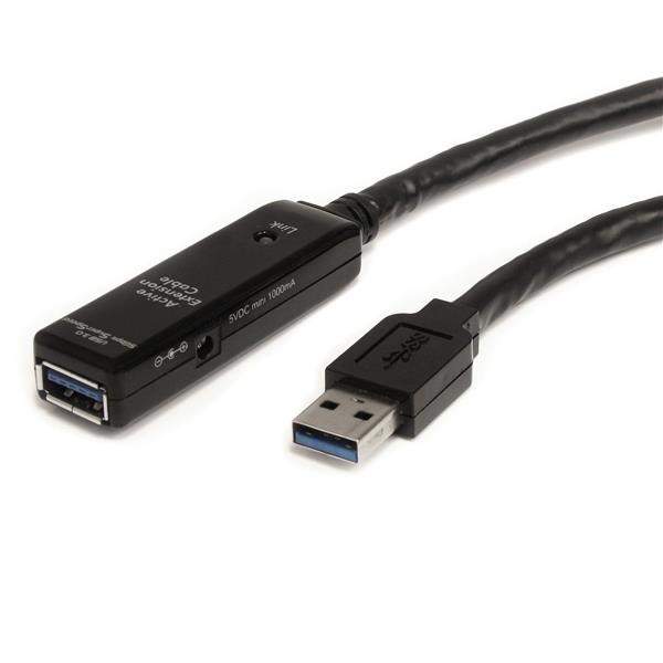 STARTECHCOM 5m USB 30 Active Extension Cable MF