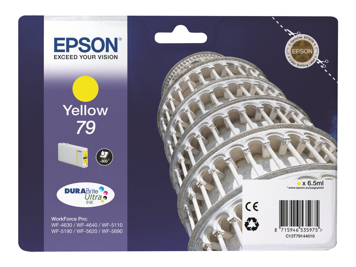 C13T79144010 EPSON Nr.79 WF Tinte yellow C13T79144010 EPSON Nr.79 WF Tinte yellow