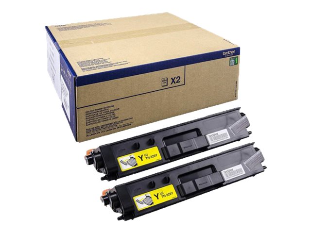 brother TN-329YTWIN gelb Toner, 2er-Set brother TN-329YTWIN gelb Toner, 2er-Set