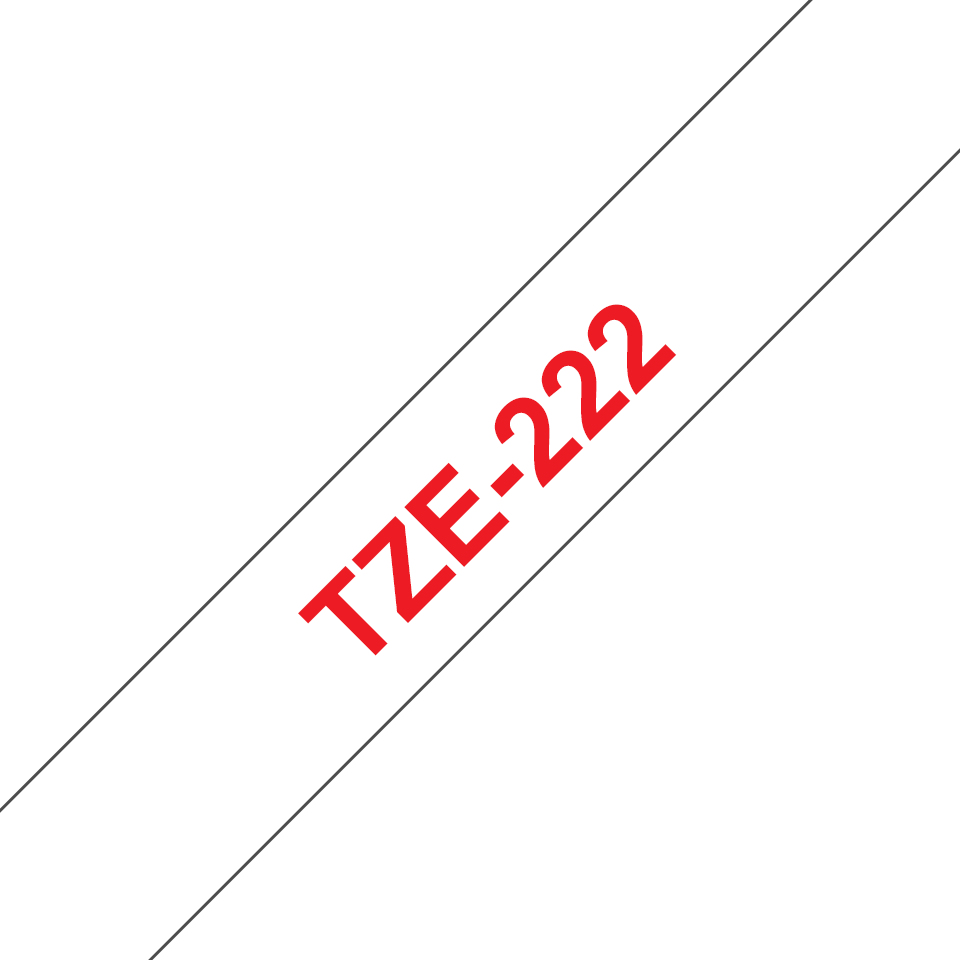 TZE222 BROTHER PT Schriftband 9mm weiss