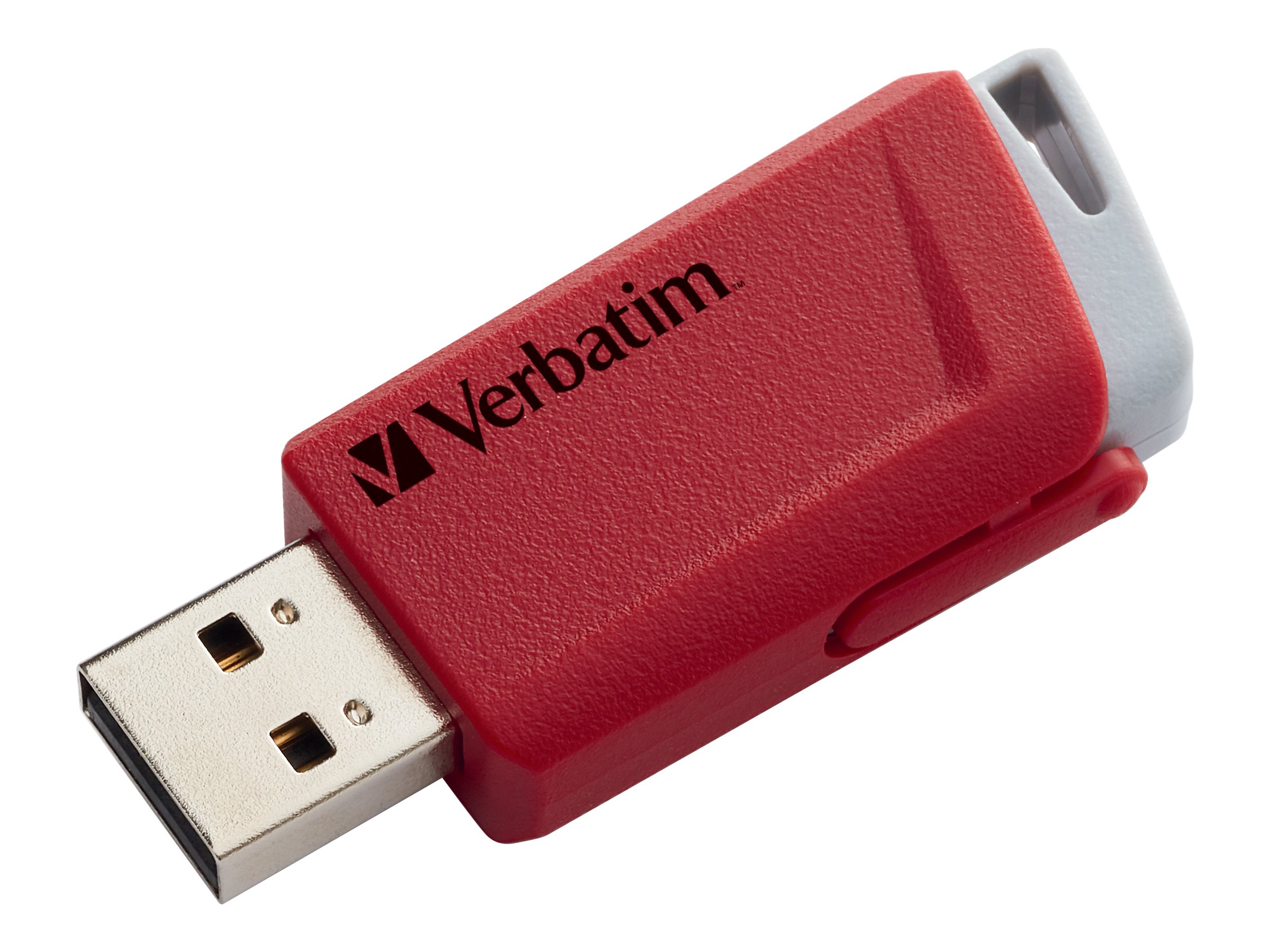 verbatim USB-Sticks Store Â´nÂ´ Click rot, blau 32 GB