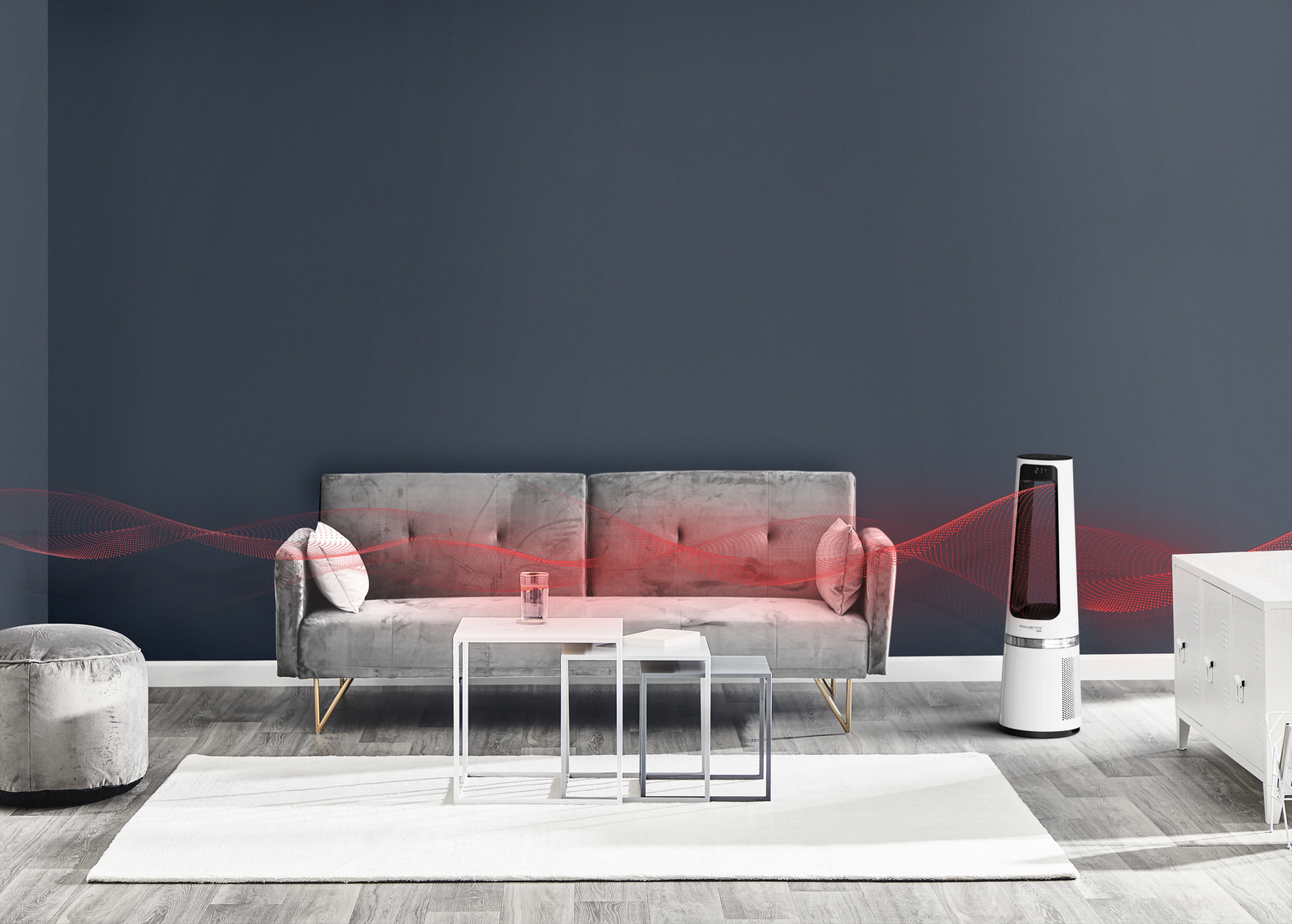 Rowenta Eclipse 3in1 QU5060 Luftreiniger schwarz 33 W