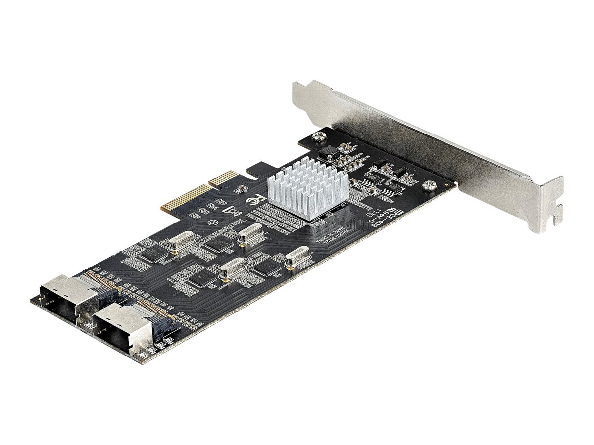 STARTECH.COM SATA PCIe Controller 8 Port - 6Gbit/s SATA PCIe Schnittstellenkarte - PCIe x4 Gen2 zu SATA III - SATA HDD/SSD STARTECH.COM SATA PCIe Controller 8 Port - 6Gbit/s SATA PCIe Schnittstellenkarte - PCIe x4 Gen2 zu SATA III - SATA HDD/SSD