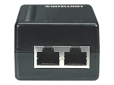 Intellinet Power over Ethernet (PoE) Injector, 1 Port, 48 V DC, IEEE 802.3af Compliant