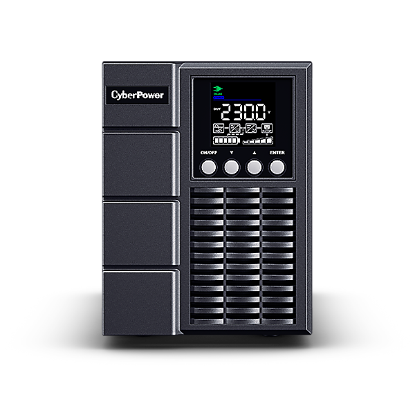 CYBERPOWER Smart App Online S OLS1000EA UPS AC 230V 900Watt 1000VA 1phase RS232 USB output connectors 3 active PFC Black