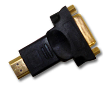 JOUJYE HDMI Stecker auf DVI - D Buchse Adapter vergoldet HDCP konform 1.3c