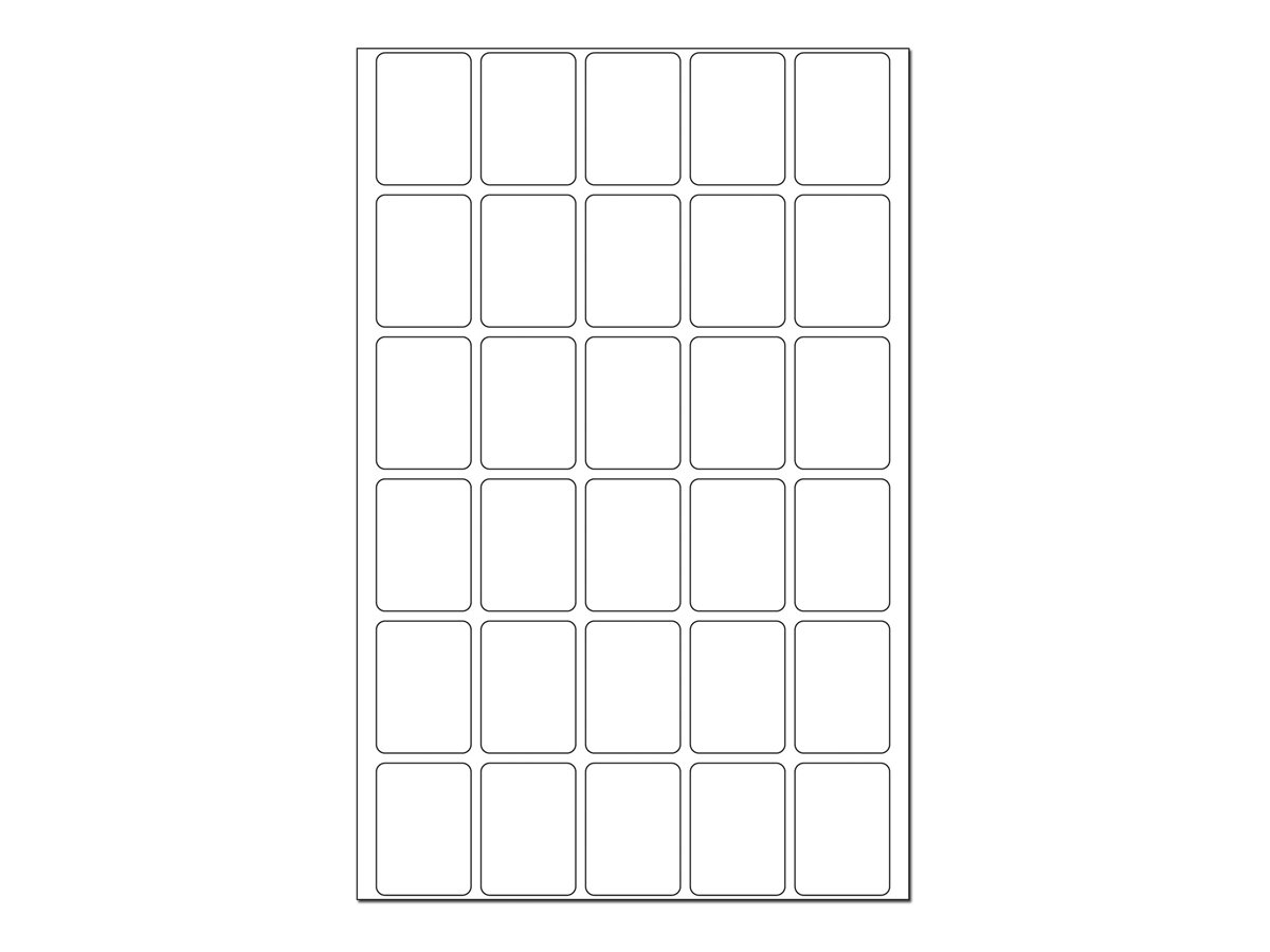 960 HERMA Movables Etiketten 10608 weiss 19,0 x 27,0 mm