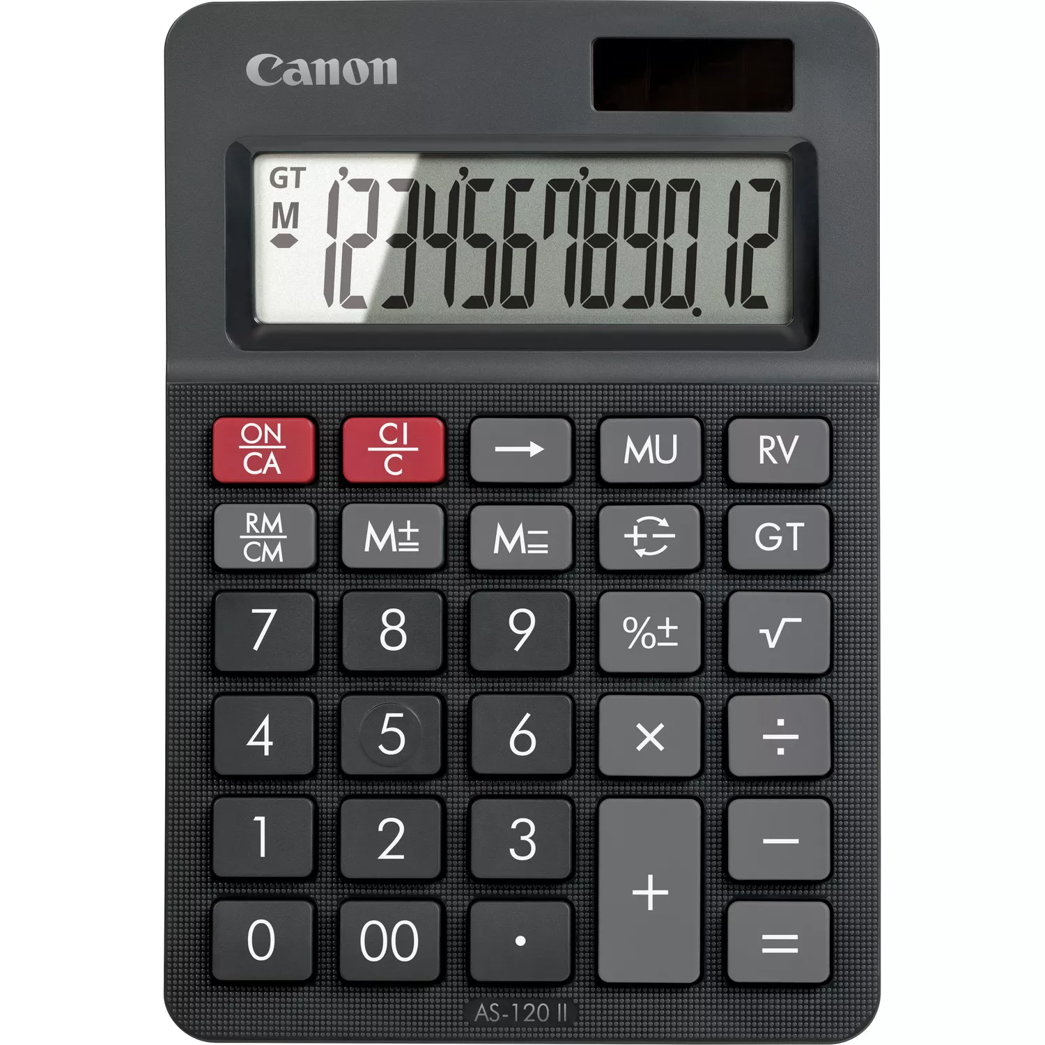 Canon AS120 II Tischrechner schwarz
