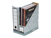 10 Bankers Box Archiv-Stehsammler grau