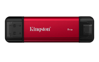Kingston Dual Portable SSD 1 TB USB‑A/C Rot